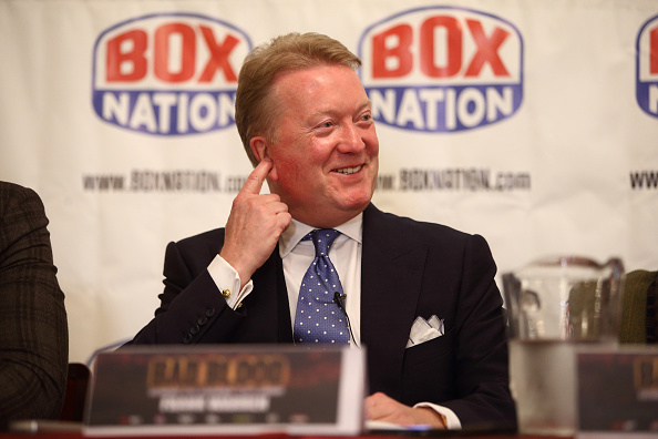 Veteran promoter Frank Warren has made a vast contribution to male boxing, but is less keen to make a mark on the women's side ©Getty Images