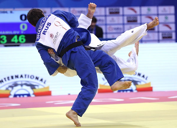 Yakub Shamilov claimed the men's under 66kg gold medal for Russia ©IJF