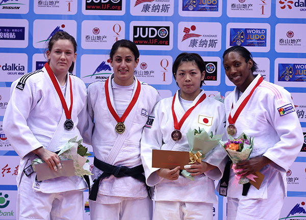 Yarden Gerbi has proved once again why she is one of the world's top judoka as she stormed to gold at the Qingdao Judo Grand Prix ©IJF