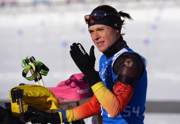 Biathlete Evi Sachenbacher-Stehle caused Germany embarrassment this year when she was thrown out of Sochi 2014 following a positive doping test ©Getty Images