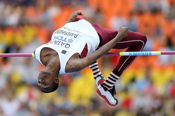 Qatar's high jumper Mutaz Essa Barshim was part of the Asia-Pacific team that competed in the IAAF Continental Cup in Marrakech earlier this year ©Getty Images