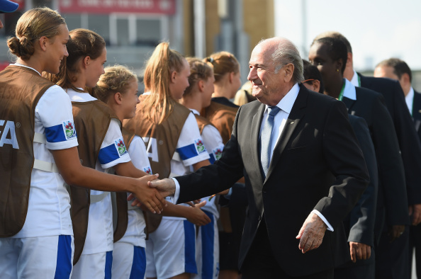Sepp Blatter has claimed age-limits imposed by the International Olympic Committee are discriminatory ©Getty Images