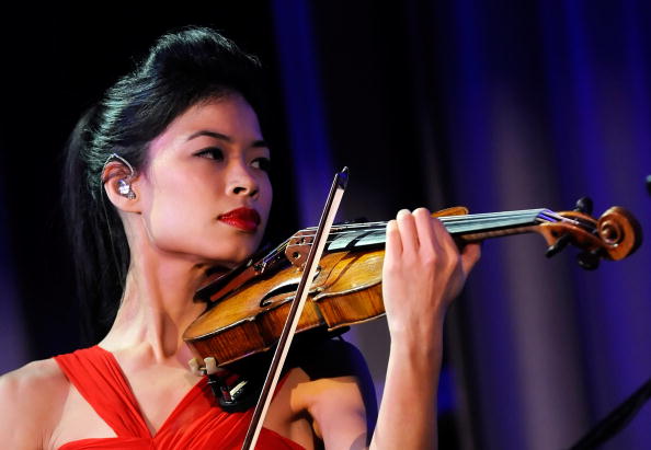 On the fiddle - International violinist Vanessa Mae received a four-year suspension this week from the International Ski Federation after the races in which she qualified for Sochi 2014 were shown to have been fixed ©Getty Images