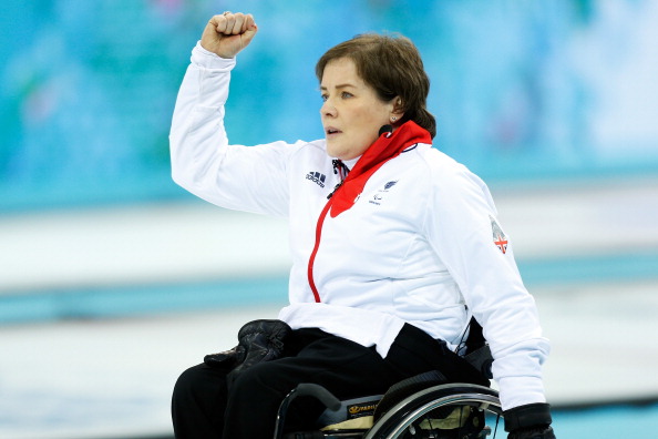 Aileen Neilson captained Great Britain's curling team to a bronze medal at the Sochi 2014 Winter Paralympic Games ©Getty Images