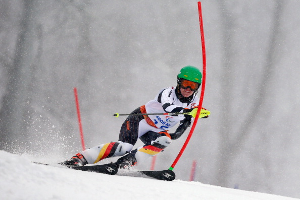 Andrea Rothfuss was back to winning ways in Austria as she won gold in the women's standing event ©Getty Images