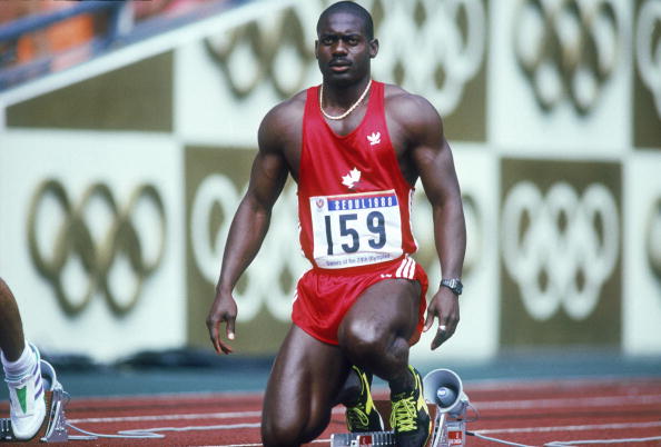 Ben Johnson tested positive after winning the 100 metres at Seoul 1988 in what is widely considered the most infamous doping scandal of all time ©Getty Images