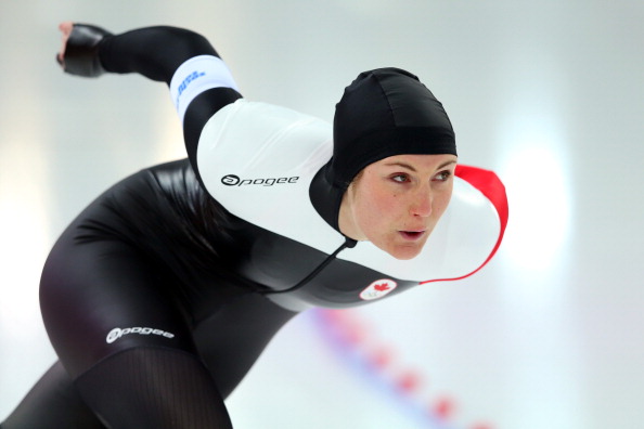 Canadian speed skater Anastasia Bucsis is one of the many Olympians backing the #OneTeam Athlete Ambassador Programme ©Getty Images