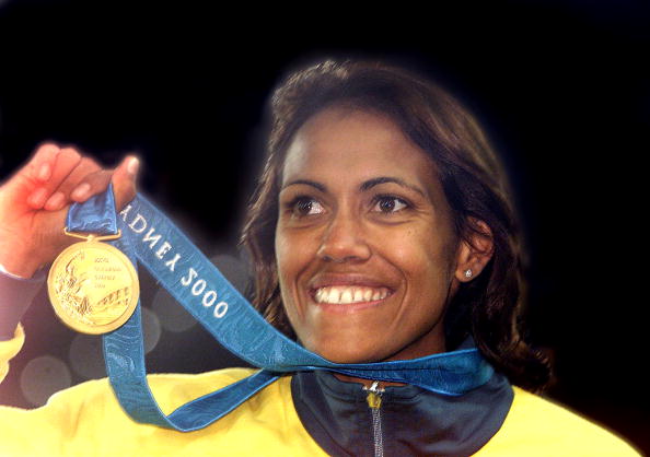 Cathy Freeman won the 400m gold medal at Sydney 2000 ©Getty Images