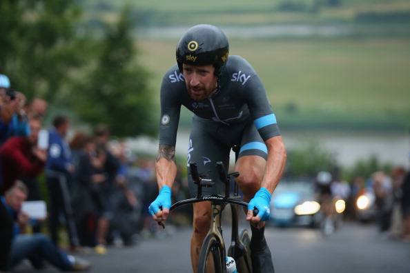 Cyclists like world time trial champion Sir Bradley Wiggins also engage in mind games ©Getty Images