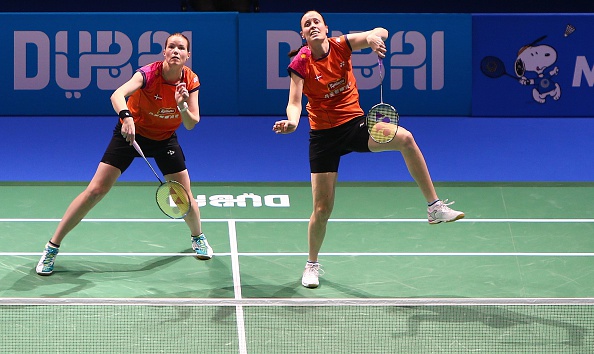 Denmark's Christinna Pedersen (left) and Kamilla Rytter Juhl (right) lost out to South Korea's Jung Kyung Eun and Kim Ha Na as the defence of their women's doubles title came to an end ©Getty Images
