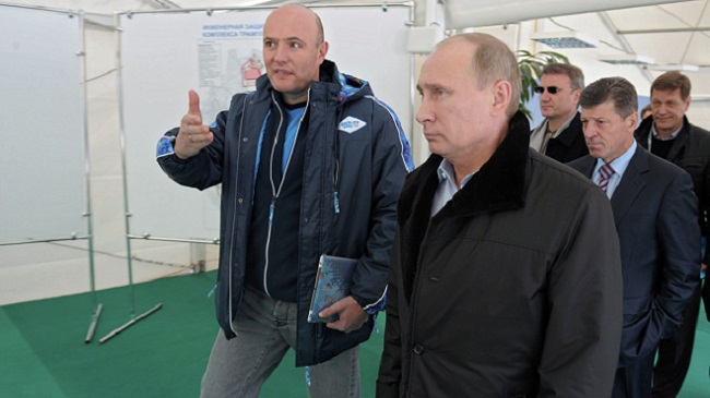 Dmitry Chernyshenko earned the trust of Russian President Vladimir Putin after successfully delivering the Sochi 2014 Winter Olympics and Paralympics ©The Kremlin