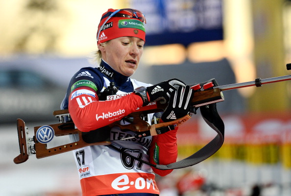 Ekaterina Iourieva retired from biathlon after failing a second drugs test prior to Sochi 2014 ©Getty Images