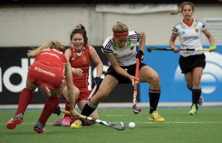 European rivals England and Germany saw their second day encounter end all square at one apiece at the Women's Champions Trophy in Argentina ©FIH