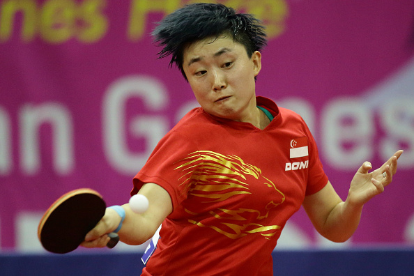 Feng Tianwei is the favourite to take the women's singles crown in Bangkok ©Getty Images