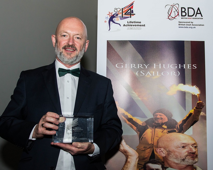 Gerry Hughes received the Lifetime Achievement Award at the ceremony ©Jason Steadman