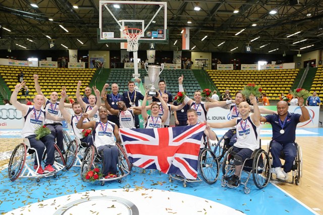 Great Britain's men will be looking to defend their European title for the third successive year ©British Wheelchair Basketball