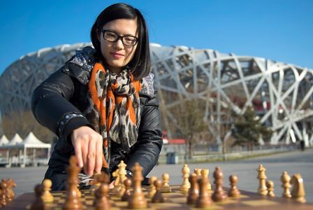 Hou Yifan of China enjoyed success in chess elsewhere on day three at the World Mind Games ©SportAccord