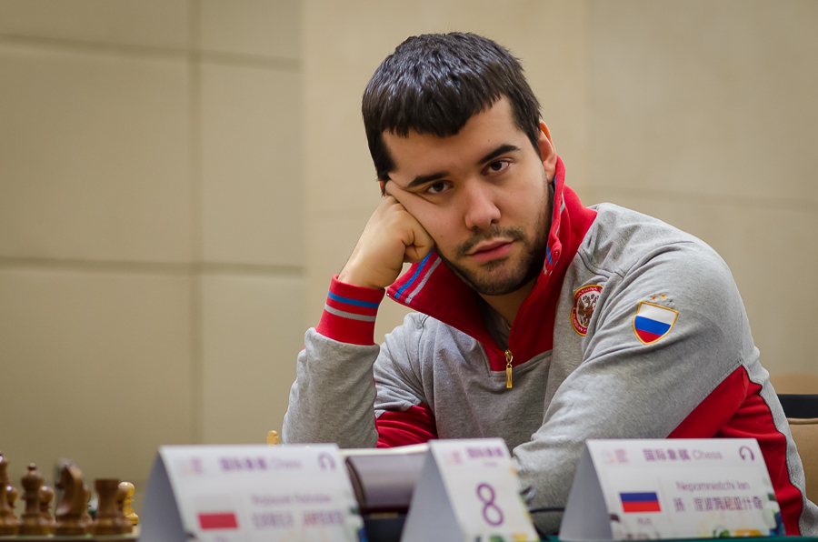 Ian Nepomniachtchi took gold for Russia in chess on the final day of action ©SportAccord