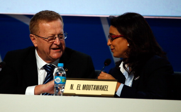 John Coates, pictured with Rio 2016 Coordination Commission head, and IOC Executive Board colleague, Nawal El Moutawakel, has admitted much progress has been made since he fiercely criticised preparations ©Getty Images
