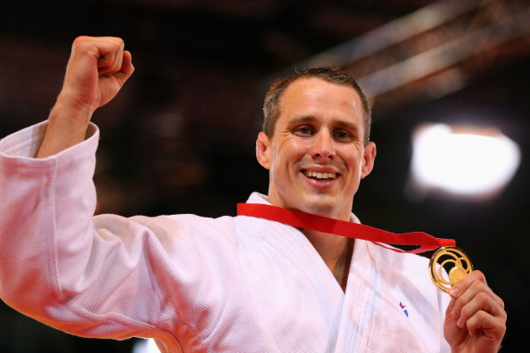 Judoka Euan Burton rounded off his career with a gold medal at the Glasgow 2014 Commonwealth Games ©Getty Images