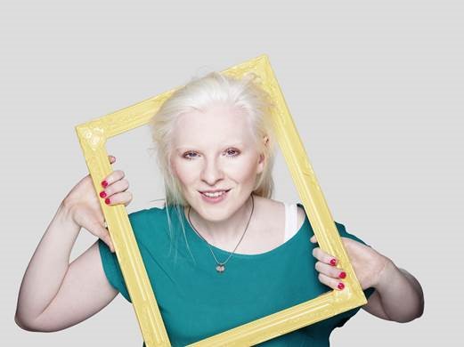 Kelly Gallagher featuring in the Sightsavers campaign ©Sightsavers