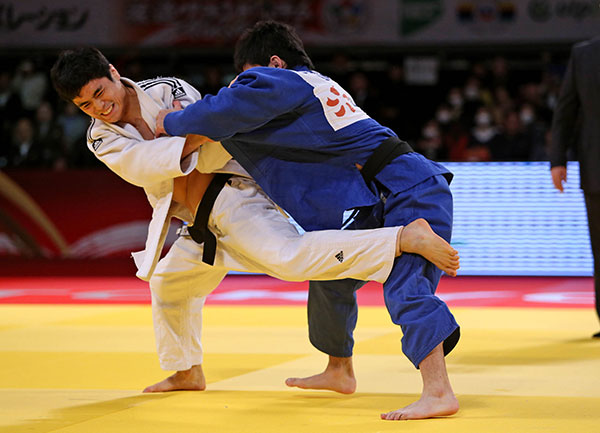 Kim Won Jin was the only non-Japanese victory on the opening day of the Tokyo Grand Slam ©IJF