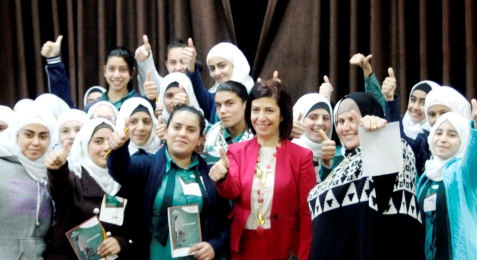 Lana Al Jaghbeer has urged more girls to strive to break through in male-dominated worlds ©JOC