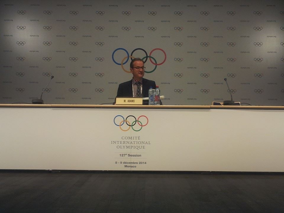 IOC Communications Director Mark Adams predicted there will be no changes to the planned schedule of events, in swimming and other sports ©ITG