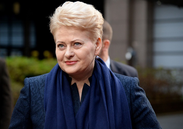 Lithuanian President Dalia Grybauskaite has expressed her support for the European Goalball Championships ©AFP/Getty Images