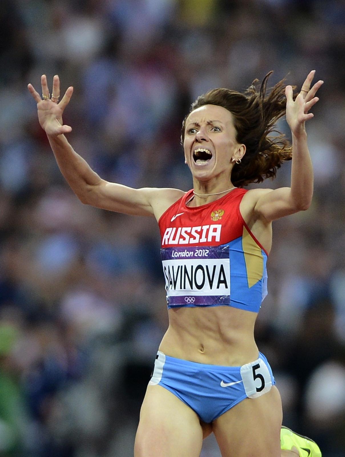 Russia's London 2012 Olympic 800 metres champion Mariya Sarinova is among those to have been implicated by the German documentary ©Getty Images