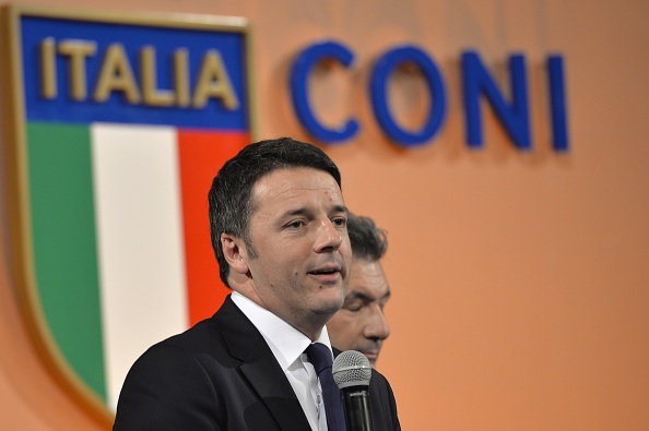 Matteo Renzi has confirmed Rome's bid for the 2024 Olympics and Paralympics ©AFP/Getty Images