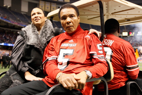 Muhammad Ali has been admitted to hospital with pneumonia ©Getty Images