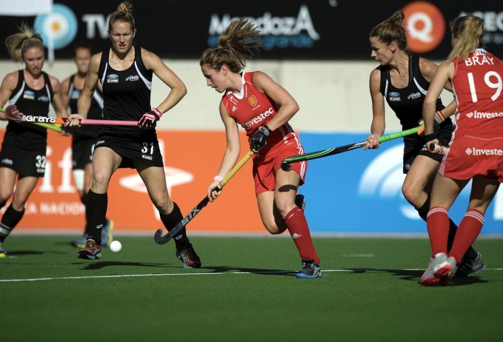 New Zealand put in a superb performance to secure victory against a strong England outfit in the Women's Champions Trophy ©FIH