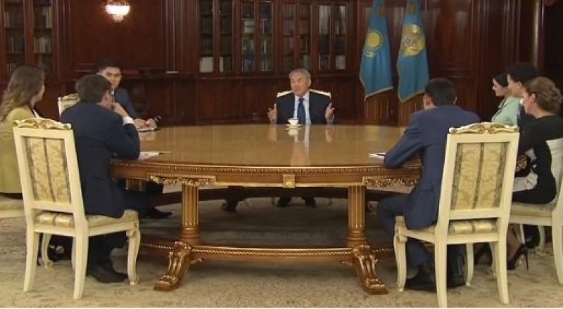 Kazakhstan President Nursultan Nazarbayev admitted during a television interview he "had doubts" over Almaty's bid to host the 2022 Winter Olympics but is now fully behind it ©STV