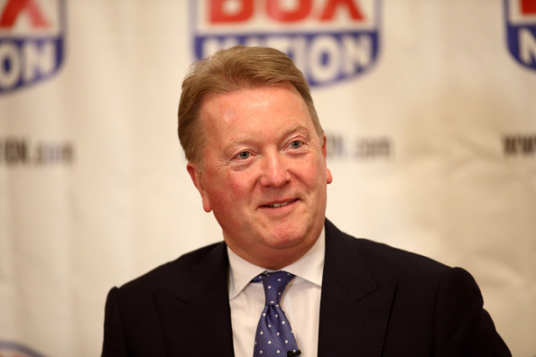 Promoter Frank Warren believes that boxing is connecting with a new, younger audience ©Getty Images