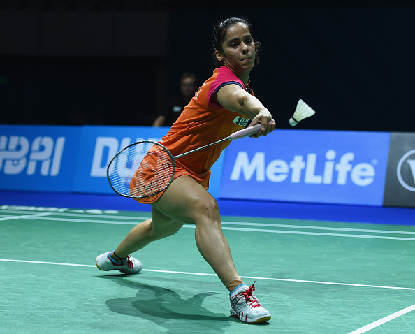 Saina Nehwal missed out on a place in the women's singles final ©Getty Images