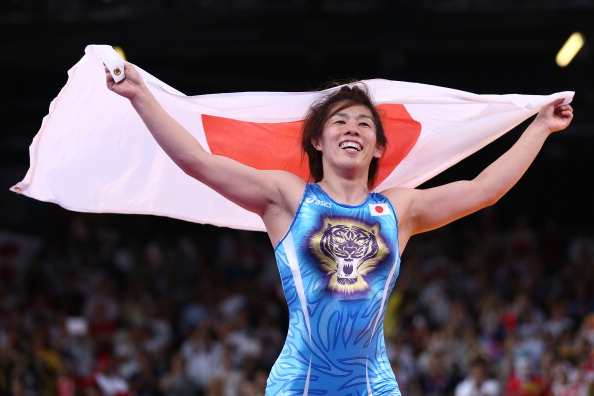 Saori Yoshida, arguable the greatest female wrestler of all time, is one of the ambassadors in the Super 8 campaign ©Getty Images