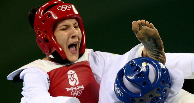 Sarah Stevenson won Britain's first-ever Olympic medal in taekwondo in controversial circumstances at Beijing 2008 ©Getty Images