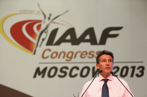 Seb Coe announced his candidacy for President of the IAAF where he will battle with Ukrainian Sergey Bubka ©Getty Images