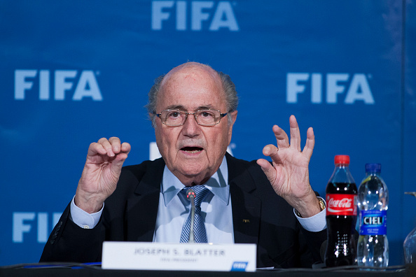FIFA President Sepp Blatter has confirmed there will be no re-vote on the hosts of the 2018 and 2022 World Cups, awarded to Russia and Qatar respectively ©Getty Images