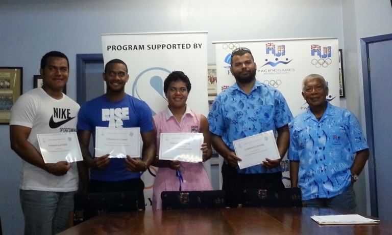 Six Fijian athletes have been awarded IOC scholarships in their bid for Rio 2016 qualification ©FASANOC