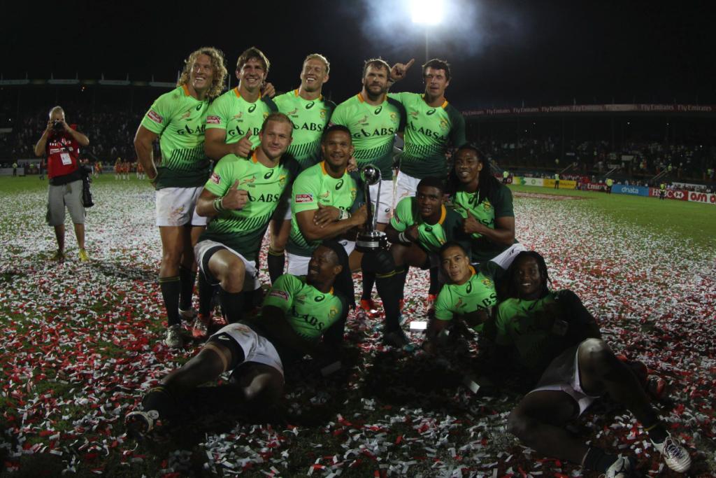 South Africa have won the Emirates Airline Dubai Sevens ©WorldRugby