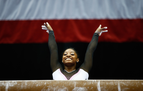 Teenage prodigy Simone Biles will be expected to lead the US team at Rio 2016 ©Getty Images