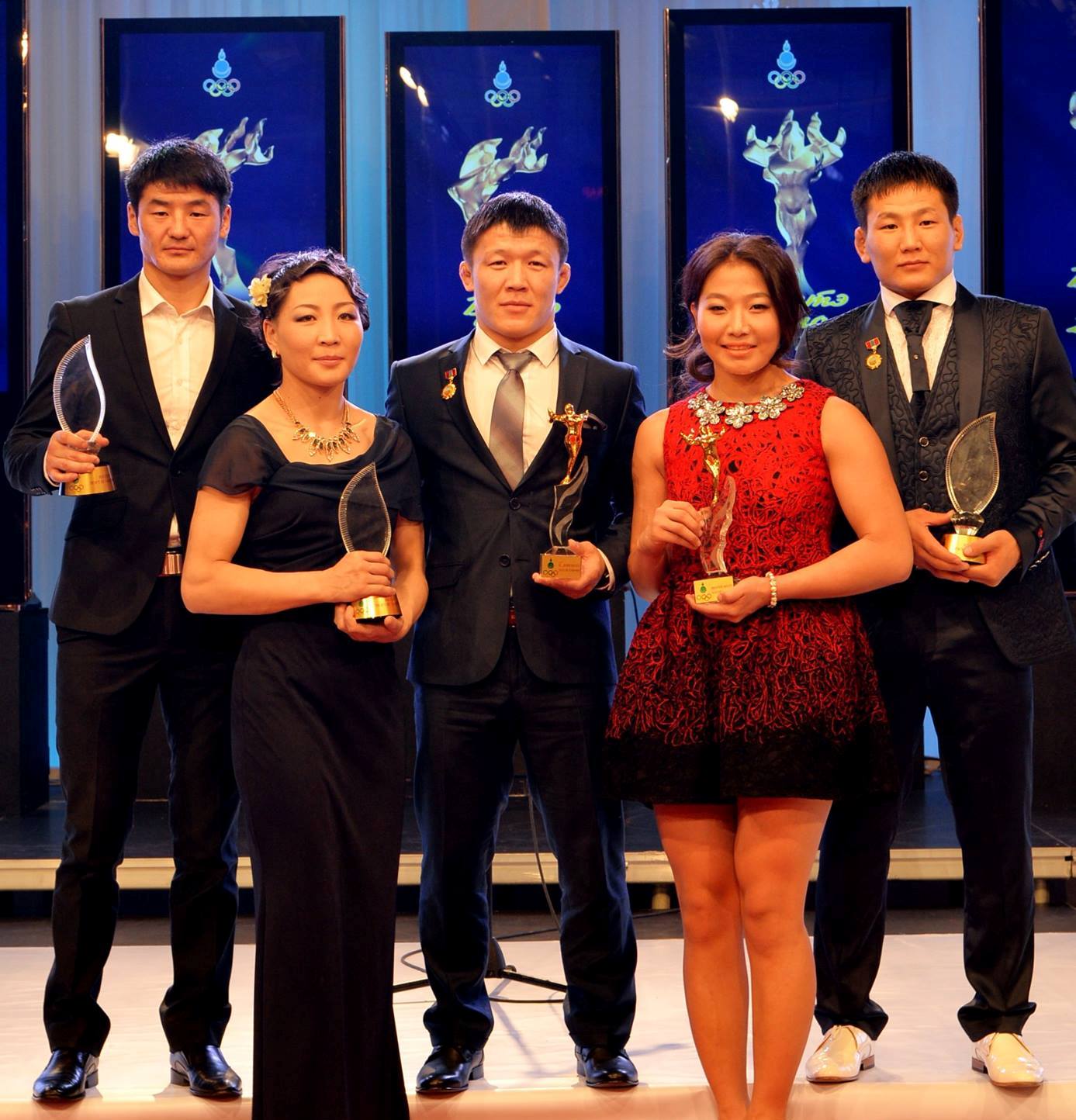 The Mongolian Olympic Committee has held its Burte Chono Awards ©CH Ganbat