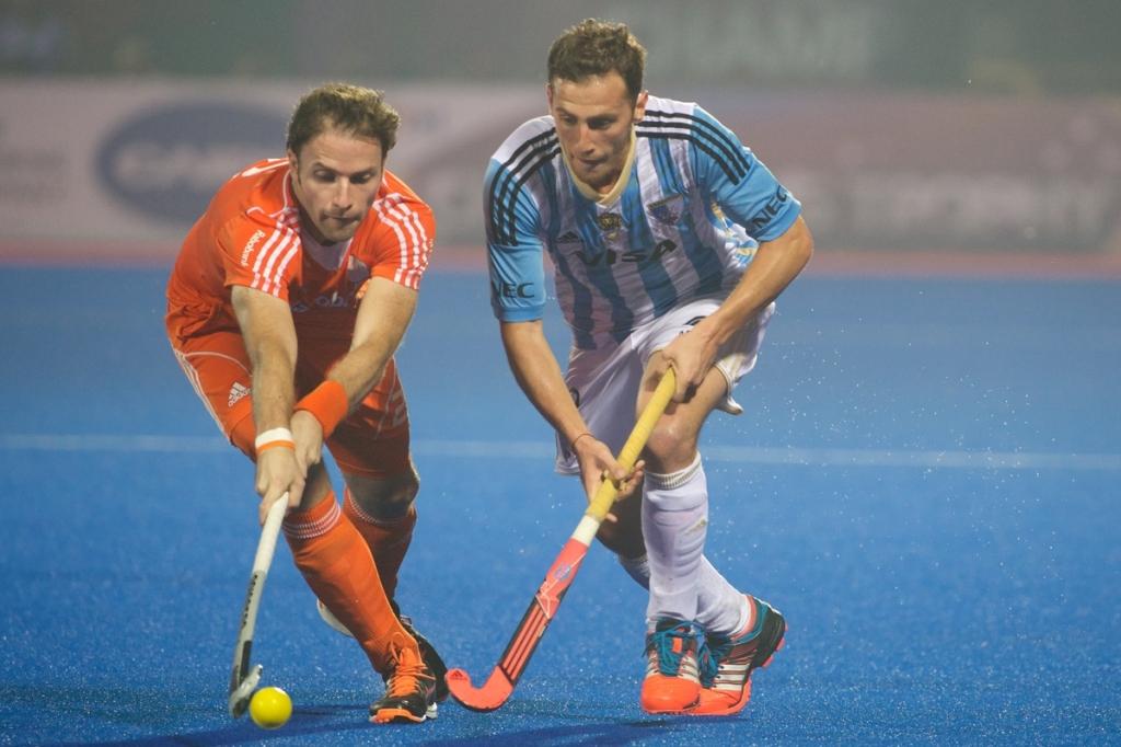 The Netherlands proved too good for Argentina in the teams' opening day encounter, with the Oranjes running out 3-0 victors ©FIH/Stanislas Brochier