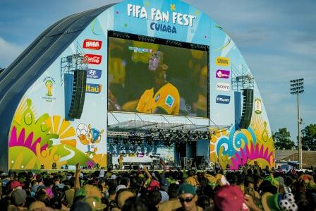 The Works has designed the looks for a series of major international sporting events including the 2014 FIFA World Cup in Brazil ©The Works