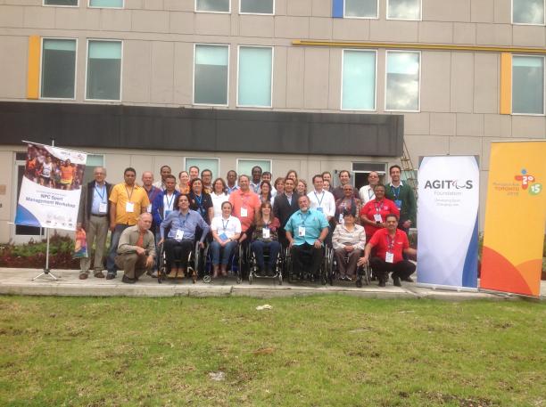 The first workshop of The Road TO2015: Agitos Foundation took place in in Bogota, Colombia in December 2013 ©IPC