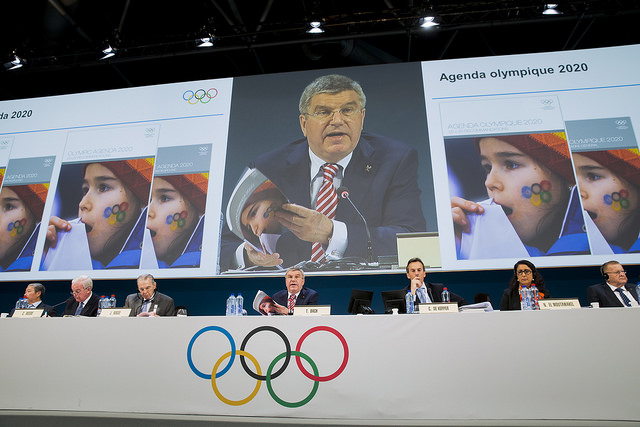 IOC President Thomas Bach has seen his reputation enhanced by the adoption of his Agenda 2020, although it contained few radical ideas ©IOC