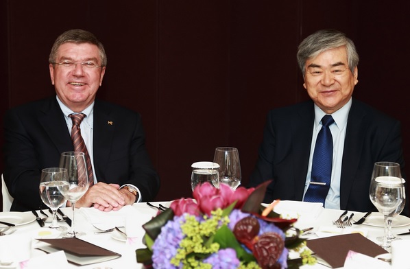 Thomas Bach revealed Pyeongchang 2018 President Cho Yang-ho requested more time to make necessary changes following his appointment ©Pyeongchang 2018