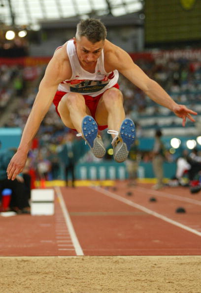 Triple jump world record holder Jonathan Edwards ©AFP/Getty Images